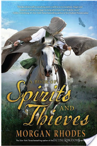 Blog Tour: A Book of Spirits and Thieves by Morgan Rhodes (Q&A + Giveaway)