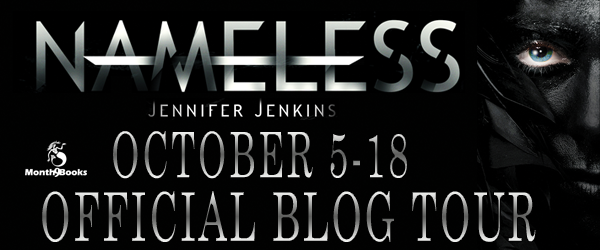 Blog tour: Nameless by Jennifer Jenkins (Interview + Giveaway)