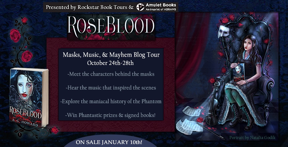 Blog Tour: Roseblood by A.G. Howard (Giveaway)